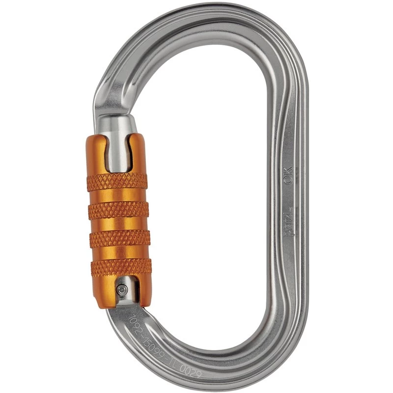 Petzl OK - Triact-Lock Mousqueton Ă Vis