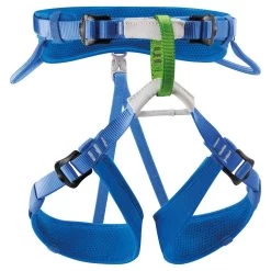 Petzl Macchu Baudrier Escalade Pour Enfant - Bleu