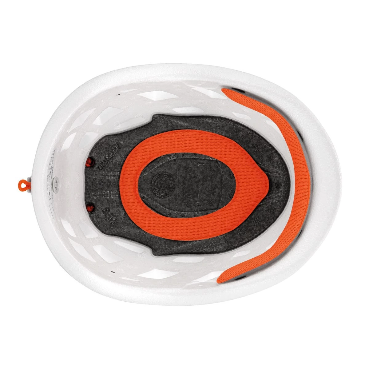 Petzl Sirocco Casque Escalade - Blanc/orange â Image 3