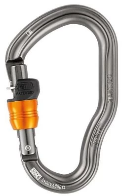 Petzl VERTIGO WIRE LOCK FERRATA MOUSQUETON