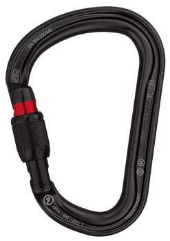 Petzl WILLIAM SCREW LOCK INTERVENTION MSQUETON