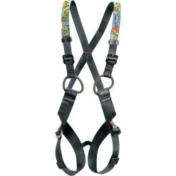 Petzl Simba Baudrier Escalade Pour Enfants - Noir Multicolore